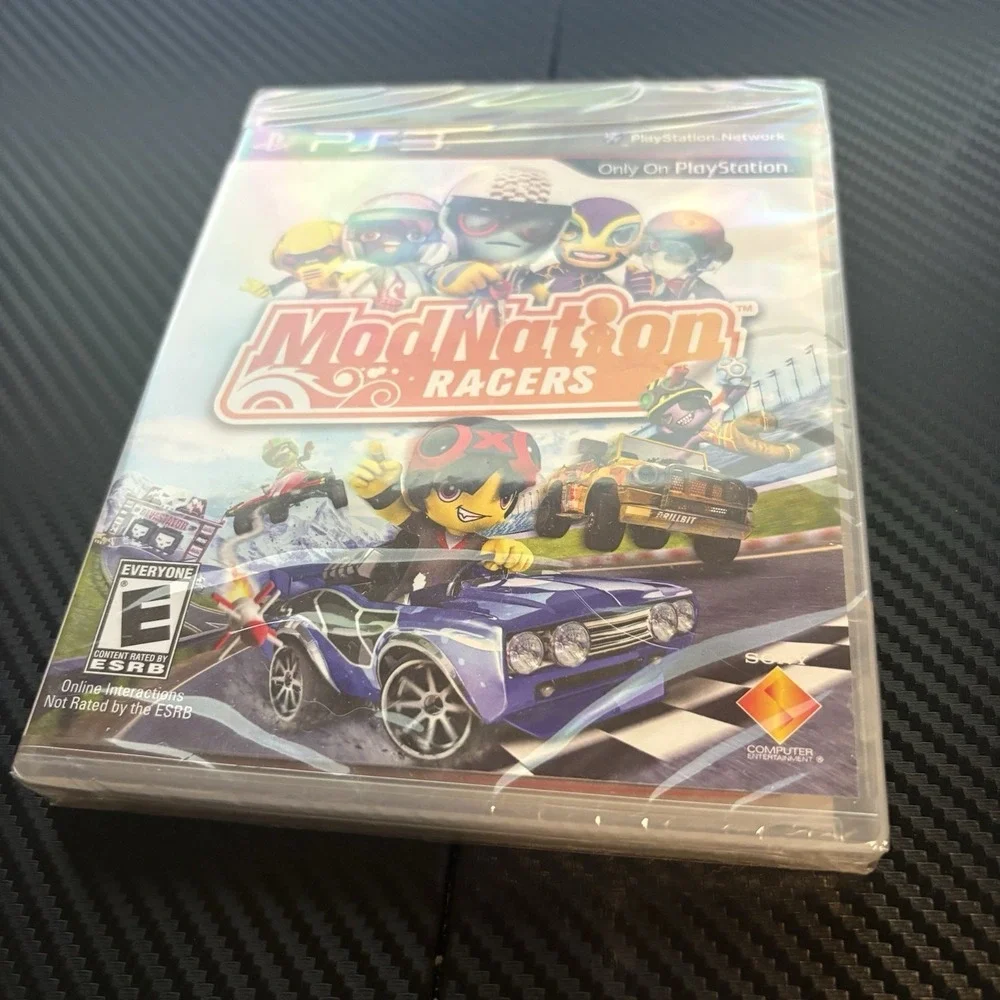 Sony ModNation Racers Racing Game PS3 Multiplayer Voice Chat 2010